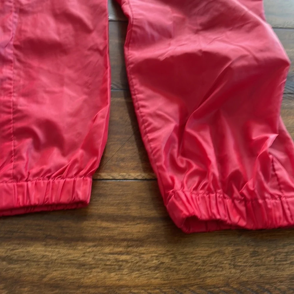Vintage Ralph Lauren Swishy red track jogger windbreaker nylon pants small 90s - Picture 12 of 16